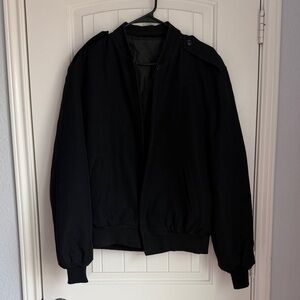 Men's Black Vintage Navy Jacket